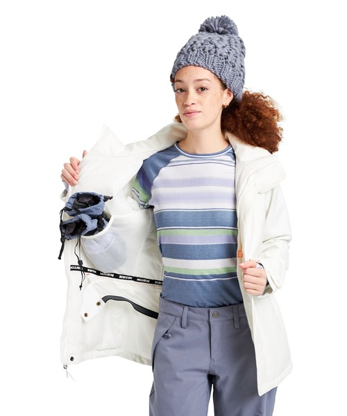 BURTON（バートン）の「スノーボード ウェア JET SET ジャケット（その他アウター・レディース・ホワイト/ブラック系その他/ブルーグレー/ピンク・M/S）」の20枚目の写真