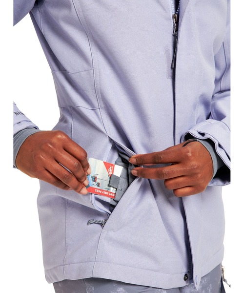 BURTON（バートン）の「スノーボード ウェア JET SET ジャケット（その他アウター・レディース・ホワイト/ブラック系その他/ブルーグレー/ピンク・M/S）」の11枚目の写真