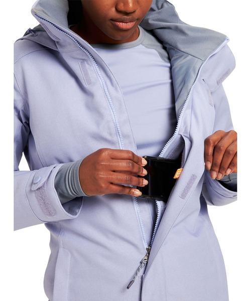 BURTON（バートン）の「スノーボード ウェア JET SET ジャケット（その他アウター・レディース・ホワイト/ブラック系その他/ブルーグレー/ピンク・M/S）」の7枚目の写真