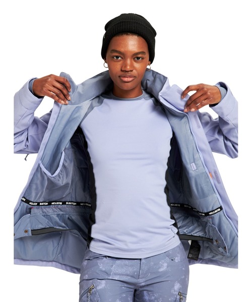 BURTON（バートン）の「スノーボード ウェア JET SET ジャケット（その他アウター・レディース・ホワイト/ブラック系その他/ブルーグレー/ピンク・M/S）」の21枚目の写真