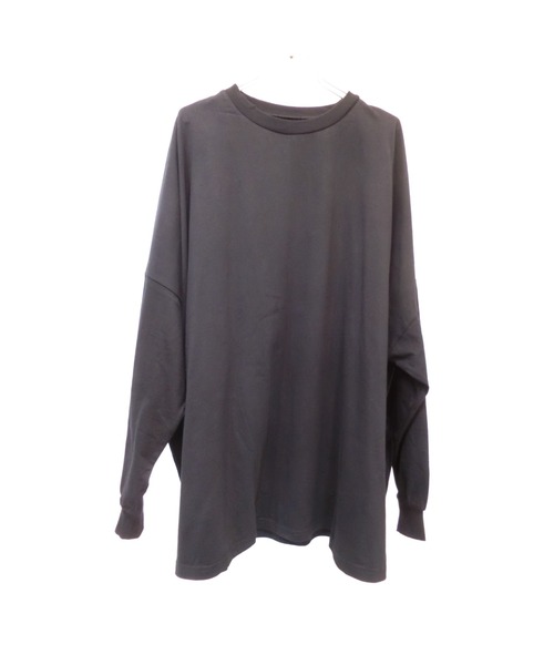 ulu(ウル)の「Big silhouette long tshirt(Tシャツ/カットソー・レディース・ホワイト/ブラック・FREE)」の8枚目の写真