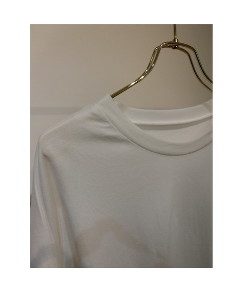 ulu(ウル)の「Big silhouette long tshirt(Tシャツ/カットソー・レディース・ホワイト/ブラック・FREE)」の19枚目の写真