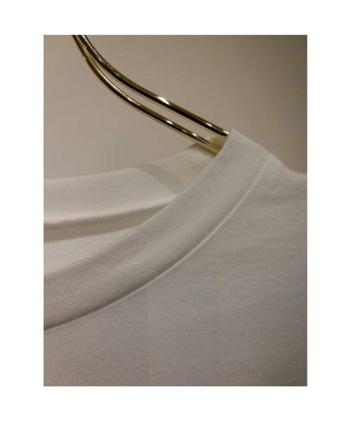 ulu(ウル)の「Big silhouette long tshirt(Tシャツ/カットソー・レディース・ホワイト/ブラック・FREE)」の14枚目の写真