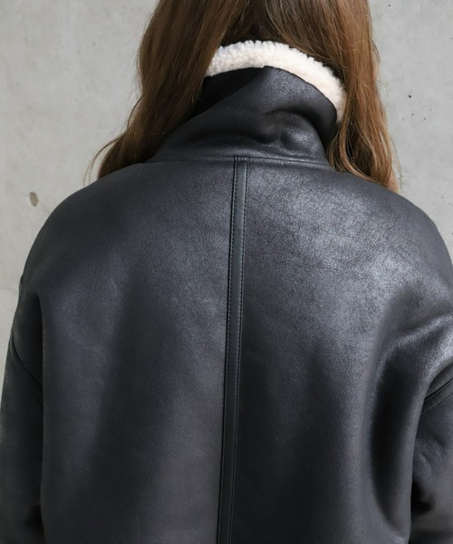 定価6万円越えamomentoエコレザージャケット　アモーメント 定価6万円越えamomentoエコレザージャケットアモーメント