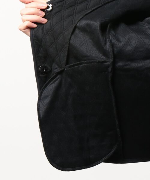 rps(アールピーエス)の「ふくれジャガードブルゾン(ブルゾン・レディース・ブラック/ライトベージュ・M)」の19枚目の写真