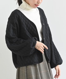 ふくれジャガードブルゾン