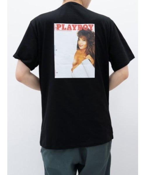 Soulland（ソウランド）の「SOULLAND meets Playboy Monthly October T-shirt 1027（Tシャツ/カットソー・メンズ・ブラック・LARGE/MEDIUM/X-LARGE/SMALL）」の11枚目の写真