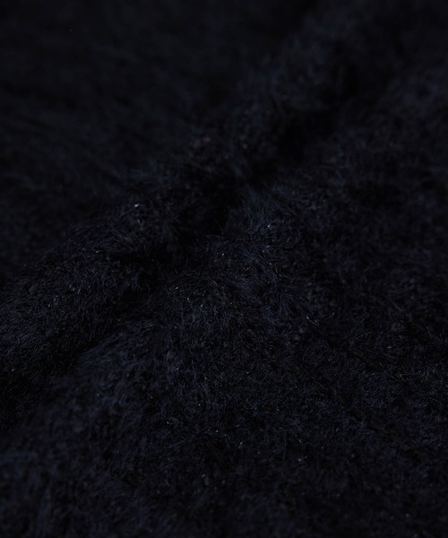 ROPE' PICNIC（ロペピクニック）の「フェザーラメニットプルオーバー（ニット/セーター・レディース・ブラック/ホワイト/ベージュ系その他/ブルー・38）」の7枚目の写真