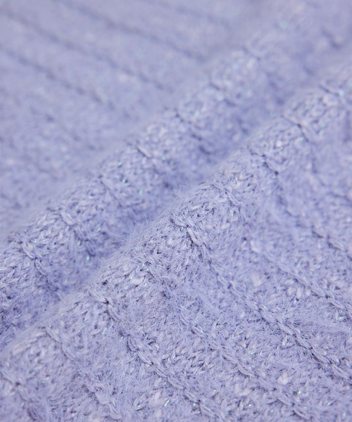 ROPE' PICNIC（ロペピクニック）の「フェザーラメニットプルオーバー（ニット/セーター・レディース・ブラック/ホワイト/ベージュ系その他/ブルー・38）」の18枚目の写真