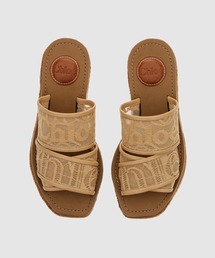 Chloé Woodyウェッジエスパドリーユ のブラック | Chloé JP