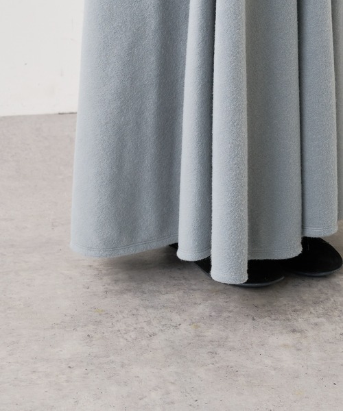 PUAL CE CIN（ピュアルセシン）の「起毛スカート（スカート・レディース・チャコールグレー/グレー/ベージュ/グリーン・FREE）」の10枚目の写真