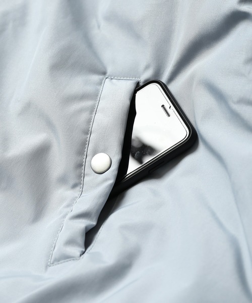 SPINNS（スピンズ）の「ビッグシルエット 中綿MA-1ジャケット（MA-1・メンズ・ブラック/ライトグレー/カーキ・ONESIZE）」の19枚目の写真