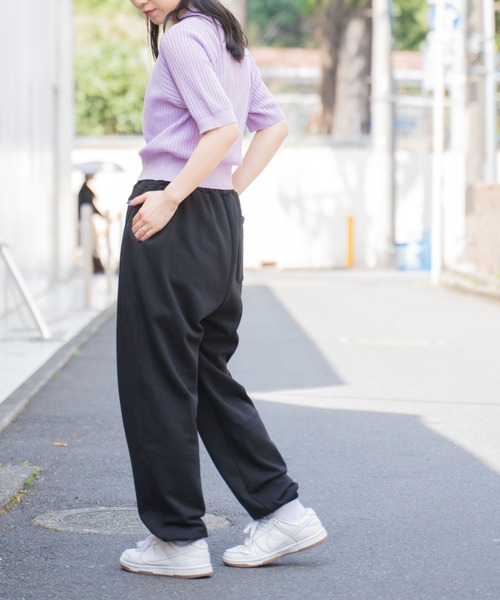 WEGO(ウィゴー)の「WEGO/【WEB限定】 カラースウェットパンツ(スウェットパンツ・メンズ・ホワイト/ブラック/ダークグリーン/グリーン/オートミール/レッド/ピンク/ブルー・MEDIUM/LARGE)」の22枚目の写真