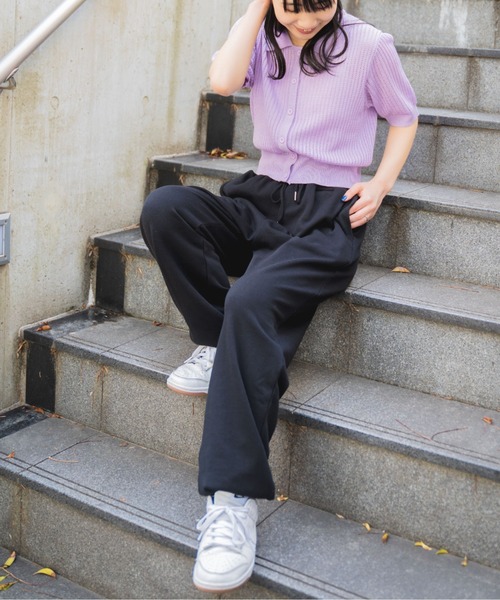 WEGO(ウィゴー)の「WEGO/【WEB限定】 カラースウェットパンツ(スウェットパンツ・メンズ・ホワイト/ブラック/ダークグリーン/グリーン/オートミール/レッド/ピンク/ブルー・MEDIUM/LARGE)」の21枚目の写真