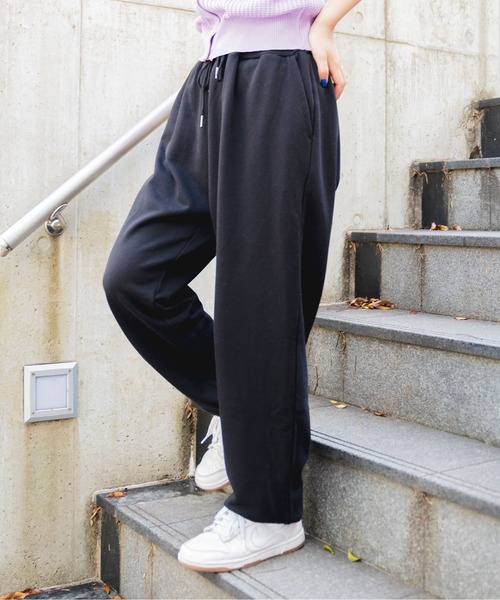 WEGO(ウィゴー)の「WEGO/【WEB限定】 カラースウェットパンツ(スウェットパンツ・メンズ・ホワイト/ブラック/ダークグリーン/グリーン/オートミール/レッド/ピンク/ブルー・MEDIUM/LARGE)」の20枚目の写真