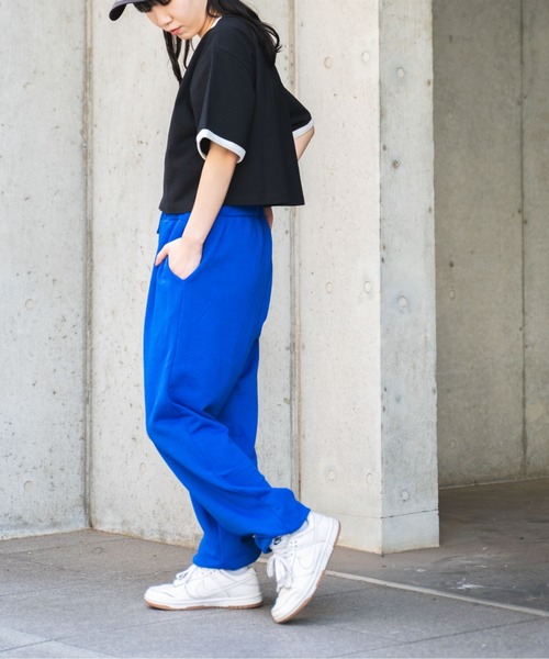 WEGO(ウィゴー)の「WEGO/【WEB限定】 カラースウェットパンツ(スウェットパンツ・メンズ・ホワイト/ブラック/ダークグリーン/グリーン/オートミール/レッド/ピンク/ブルー・MEDIUM/LARGE)」の10枚目の写真