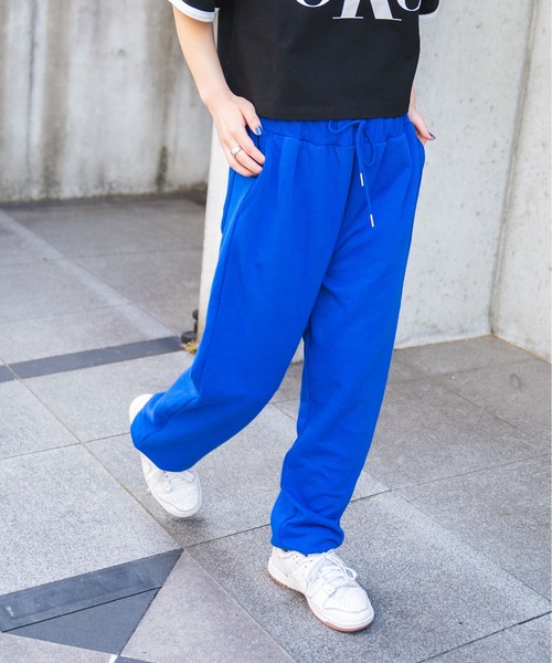 WEGO(ウィゴー)の「WEGO/【WEB限定】 カラースウェットパンツ(スウェットパンツ・メンズ・ホワイト/ブラック/ダークグリーン/グリーン/オートミール/レッド/ピンク/ブルー・MEDIUM/LARGE)」の9枚目の写真