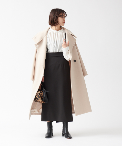 Rouge vif（ルージュヴィフ）の「【ロングセラー】【XSサイズ展開】ストレッチサスペンダータイトスカート（スカート・レディース・ブラック/サックスブルー/グリーン/ピンク・38/36/34）」の17枚目の写真