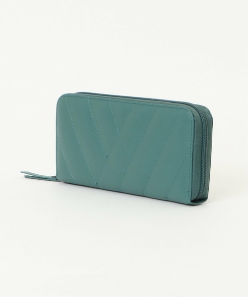 ikka（イッカ）の「キルトラウンドタバイレ（財布・レディース・ブラック/ベージュ/グリーン・FREE）」の8枚目の写真