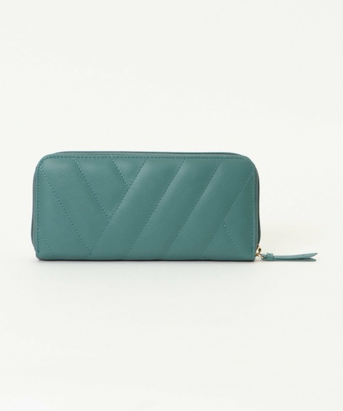 ikka（イッカ）の「キルトラウンドタバイレ（財布・レディース・ブラック/ベージュ/グリーン・FREE）」の9枚目の写真