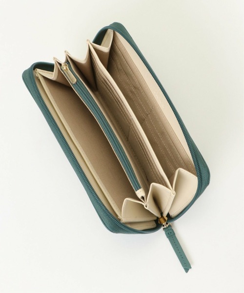 ikka（イッカ）の「キルトラウンドタバイレ（財布・レディース・ブラック/ベージュ/グリーン・FREE）」の10枚目の写真