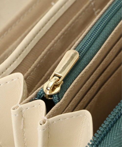 ikka（イッカ）の「キルトラウンドタバイレ（財布・レディース・ブラック/ベージュ/グリーン・FREE）」の14枚目の写真