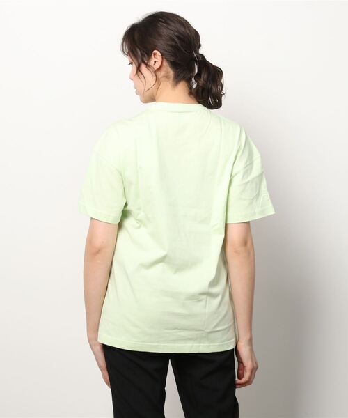 adidas(アディダス)の「adidas/アディダス ビッグシルエット/ワンポイントロゴTシャツ L4686(Tシャツ/カットソー・レディース・イエロー/ブラック/ベージュ/パープル・L/M)」の19枚目の写真