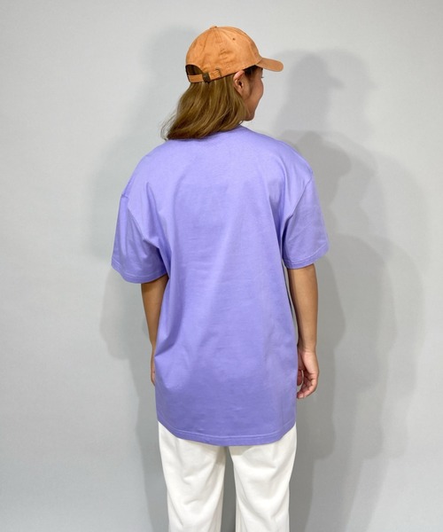 adidas(アディダス)の「adidas/アディダス ビッグシルエット/ワンポイントロゴTシャツ L4686(Tシャツ/カットソー・レディース・イエロー/ブラック/ベージュ/パープル・L/M)」の10枚目の写真