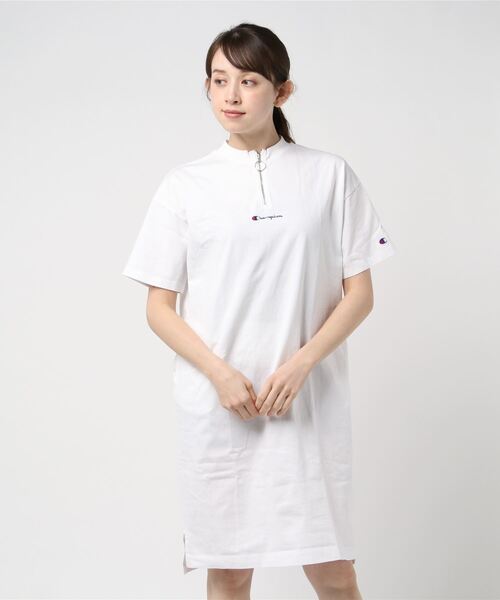 セール ブランド古着 半袖ワンピース ワンピース Champion チャンピオン のファッション通販 Zozoused