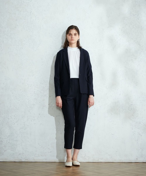 LE SOUK HOLIDAY（ルスークホリデー）の「TRツイルテーパードパンツ（その他パンツ・レディース・ブラック/ネイビー・M/L）」の6枚目の写真