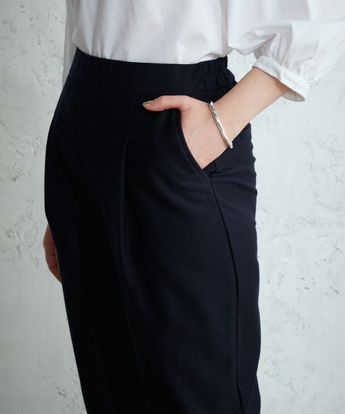 LE SOUK HOLIDAY（ルスークホリデー）の「TRツイルテーパードパンツ（その他パンツ・レディース・ブラック/ネイビー・M/L）」の13枚目の写真