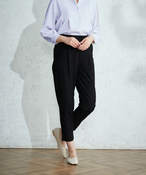 LE SOUK HOLIDAY（ルスークホリデー）の「TRツイルテーパードパンツ（その他パンツ・レディース・ブラック/ネイビー・M/L）」の19枚目の写真