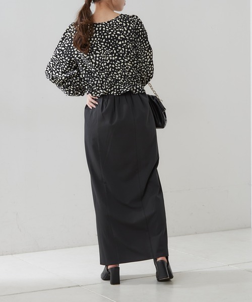 Chico(チコ)の「2wayボレロ風ボリューム袖ブラウス(シャツ/ブラウス・レディース・ホワイト/ブルー/ホワイト系その他2/ブラック系その他2・FREE)」の19枚目の写真