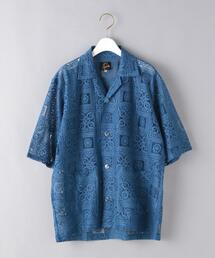 Needles | ＜NEEDLES（ニードルズ）＞レース シャツ BLUE ■■■(シャツ/ブラウス)