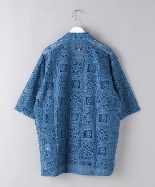 Needles（ニードルス）の「＜NEEDLES（ニードルズ）＞レース シャツ BLUE ■■■（シャツ/ブラウス・レディース・コバルトブルー・XS）」の2枚目の写真