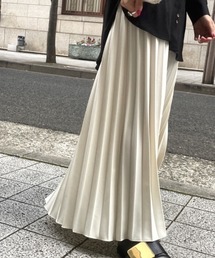 ulu | Original Long pleats skirt(スカート)
