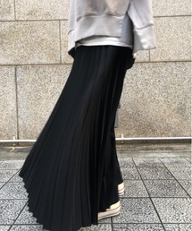 ulu | Original Long pleats skirt(スカート)