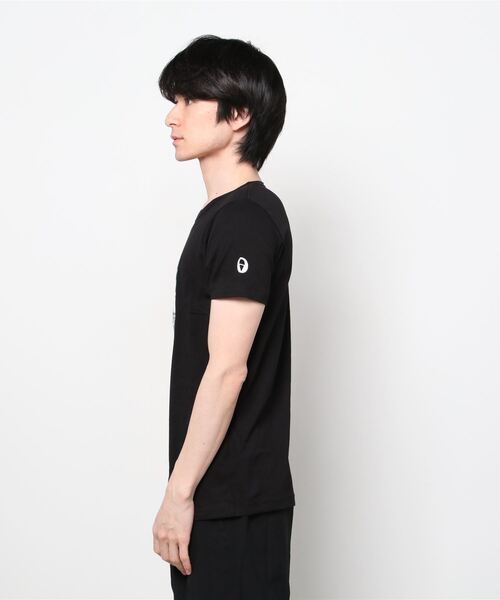 69SLAM(ロックスラム)の「69SLAM ロックスラム NORTH メンズ クルーネック 半袖 Tシャツ(Tシャツ/カットソー・メンズ・ブラック/カーキ・MEDIUM)」の4枚目の写真