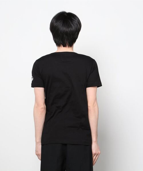 69SLAM(ロックスラム)の「69SLAM ロックスラム NORTH メンズ クルーネック 半袖 Tシャツ(Tシャツ/カットソー・メンズ・ブラック/カーキ・MEDIUM)」の3枚目の写真