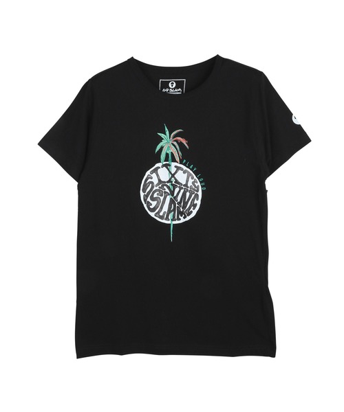 69SLAM(ロックスラム)の「69SLAM ロックスラム NORTH メンズ クルーネック 半袖 Tシャツ(Tシャツ/カットソー・メンズ・ブラック/カーキ・MEDIUM)」の1枚目の写真