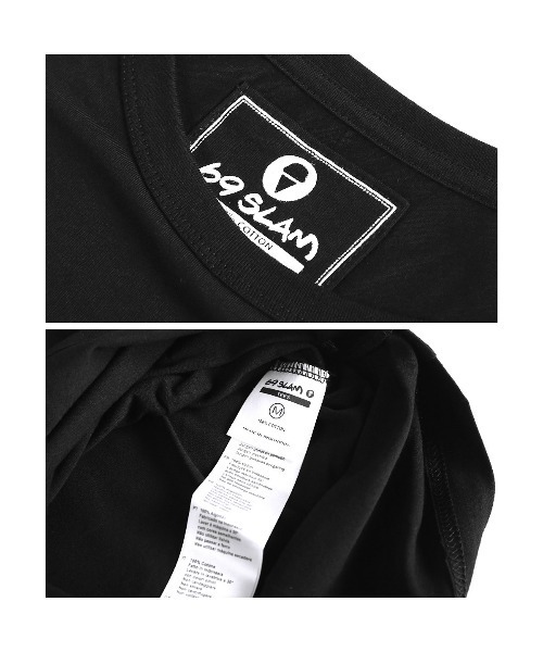 69SLAM(ロックスラム)の「69SLAM ロックスラム NORTH メンズ クルーネック 半袖 Tシャツ(Tシャツ/カットソー・メンズ・ブラック/カーキ・MEDIUM)」の6枚目の写真