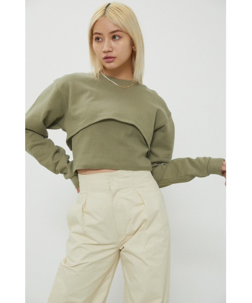 【最安値】LAGUA GEM ASYMMETRY CUT トップス LAGUA GEM | RONDOM SHIRRING ハーフスリーブトップス (シャツ