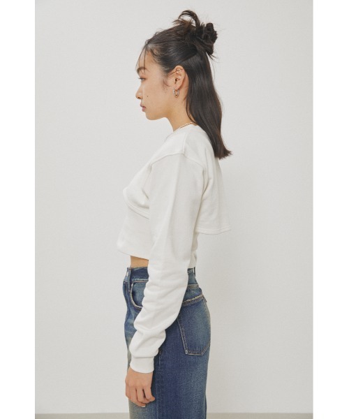 LAGUA GEM ASYMMETRY CUT トップス LAGUA GEM | ASYMMETRY CUT トップス (Tシャツ・カットソー(半袖