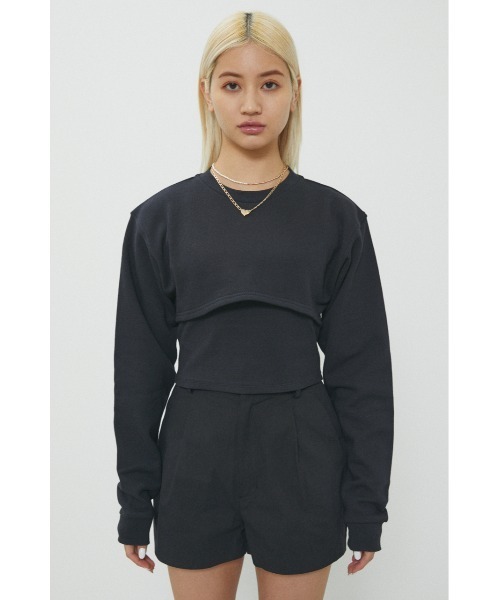 LAGUA GEM ASYMMETRY CUT トップス LAGUA GEM | ASYMMETRY CUT トップス (Tシャツ・カットソー(半袖