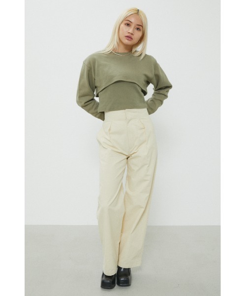 【最安値】LAGUA GEM ASYMMETRY CUT トップス LAGUA GEM（ラグアジェム）の「SIDE GATHER CUT トップス（T