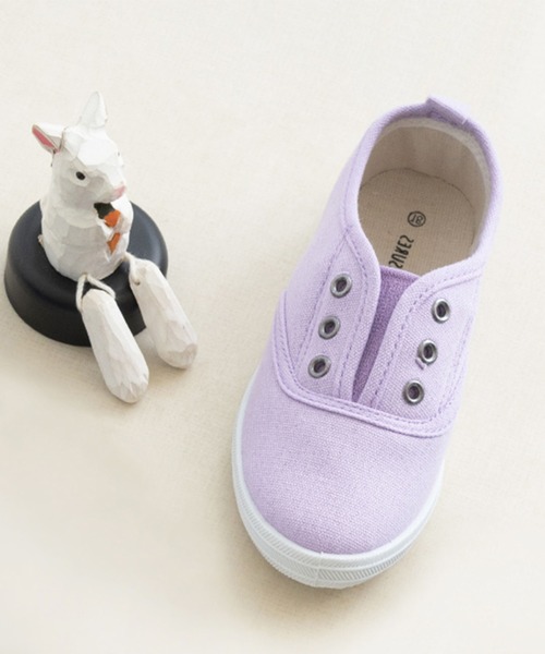 welleg（ウェレッグ）の「インナーバンド スニーカー（スニーカー・キッズ・ベージュ/ラベンダー/ライトブルー/ホワイト/ブラック/ネイビー・20.0cm/15.0cm/16.0cm/18.0cm/17.0cm/24.0cm/21.0cm/19.0cm/23.0cm/22.0cm）」の6枚目の写真