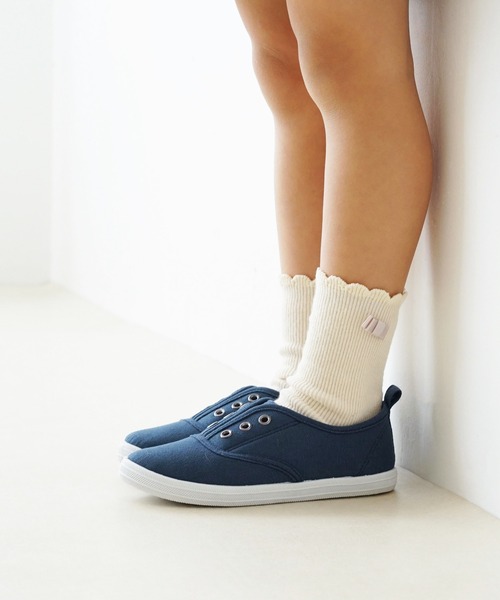 welleg（ウェレッグ）の「インナーバンド スニーカー（スニーカー・キッズ・ベージュ/ラベンダー/ライトブルー/ホワイト/ブラック/ネイビー・20.0cm/15.0cm/16.0cm/18.0cm/17.0cm/24.0cm/21.0cm/19.0cm/23.0cm/22.0cm）」の20枚目の写真