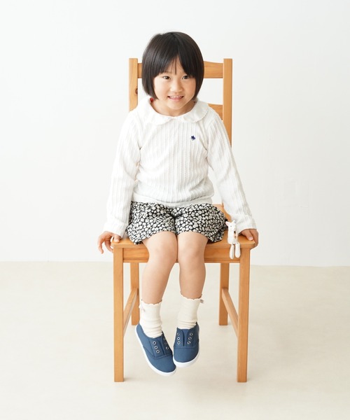 welleg（ウェレッグ）の「インナーバンド スニーカー（スニーカー・キッズ・ベージュ/ラベンダー/ライトブルー/ホワイト/ブラック/ネイビー・20.0cm/15.0cm/16.0cm/18.0cm/17.0cm/24.0cm/21.0cm/19.0cm/23.0cm/22.0cm）」の16枚目の写真