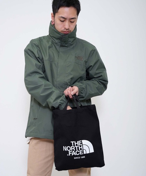THE NORTH FACE(ザノースフェイス)の「THE NORTH FACE(ザ ノース フェイス) ビッグロゴ トート バッグ(トートバッグ・メンズ・ブラック/カーキ/アイボリー・FREE)」の5枚目の写真