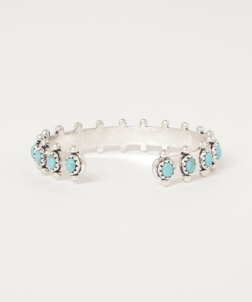 Banana Republic（バナナリパブリック）の「Turquoise Cuff（ブレスレット・レディース・ターコイズブルー・ONE SIZE）」の2枚目の写真
